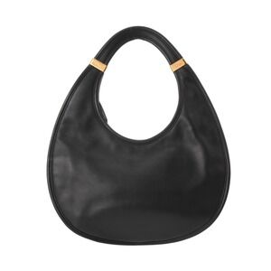 Dior Hobo Shoulder Bag Black Leather